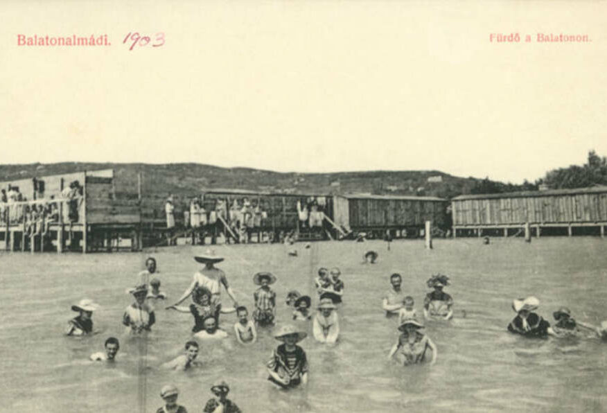 Balatonalmádi fürdő, 1903